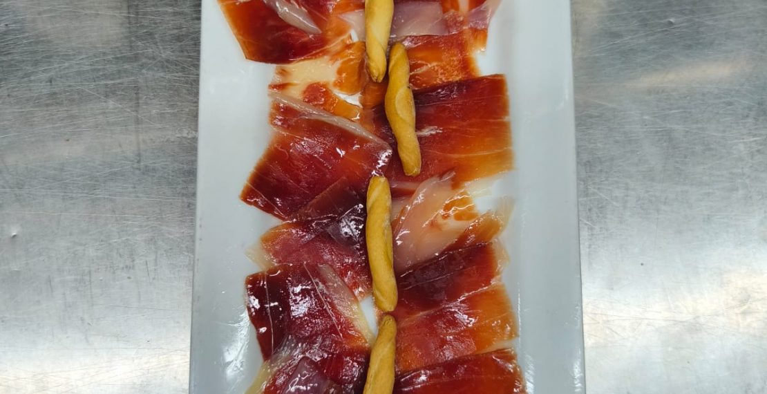 Fuente de jamon