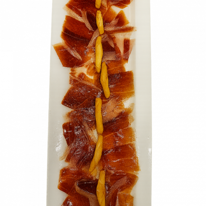 Fuente de Jamon iberico
